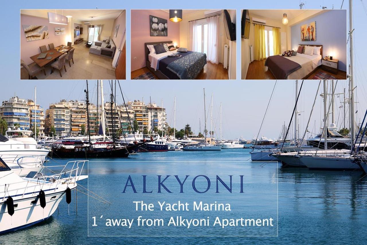 Melma Properties- Alkyoni Apartment By The Sea In Pireu Exterior foto